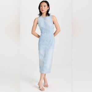 DL1961 ESME  bodycon Denim midi Dress